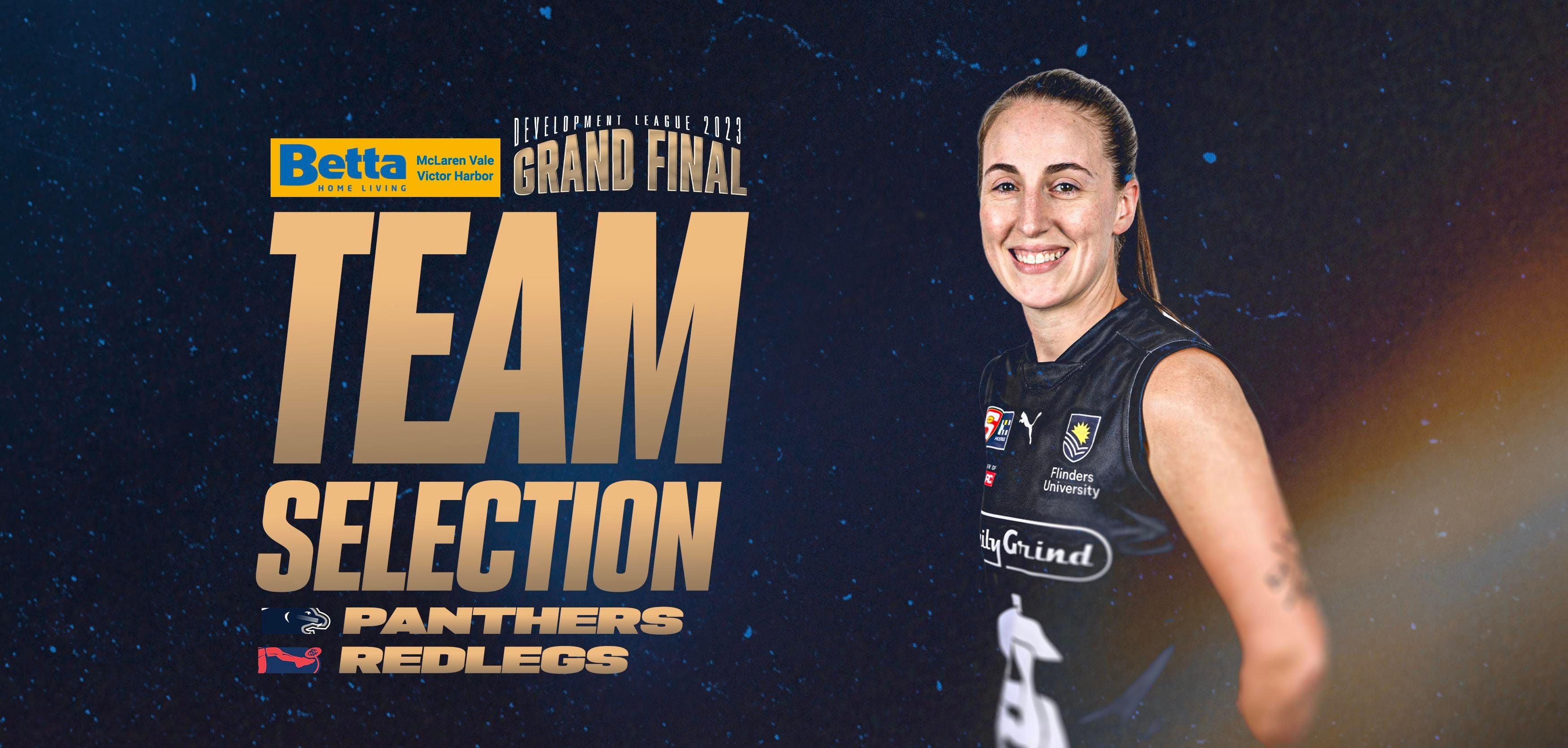 BETTA Team Selection: Dev League GF v Norwood BETTA Team Selection: Dev League GF v Norwood